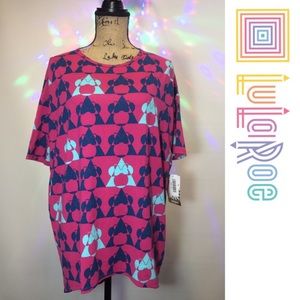 NWT LuLaRoe Disney Minnie Mouse Irma Top